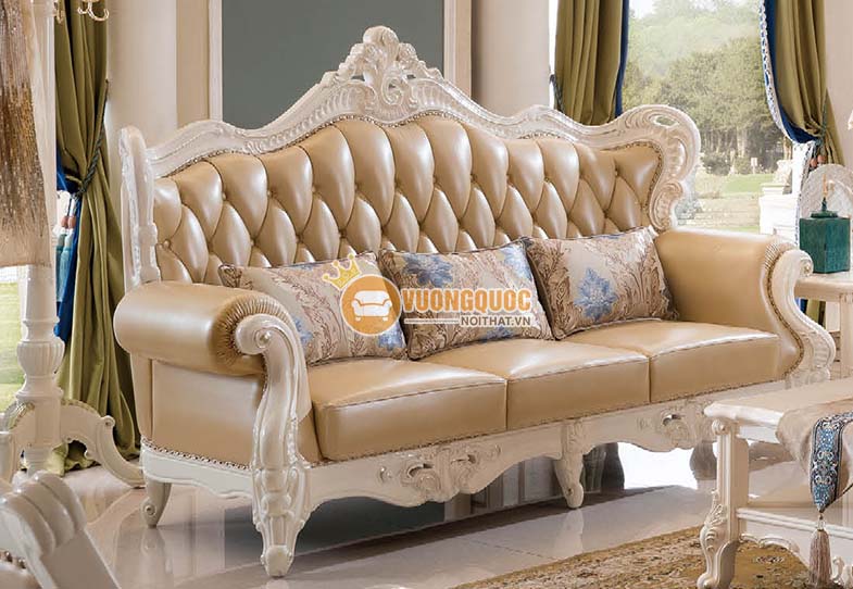 bộ ghế sofa phòng khách cổ điển GDA919S